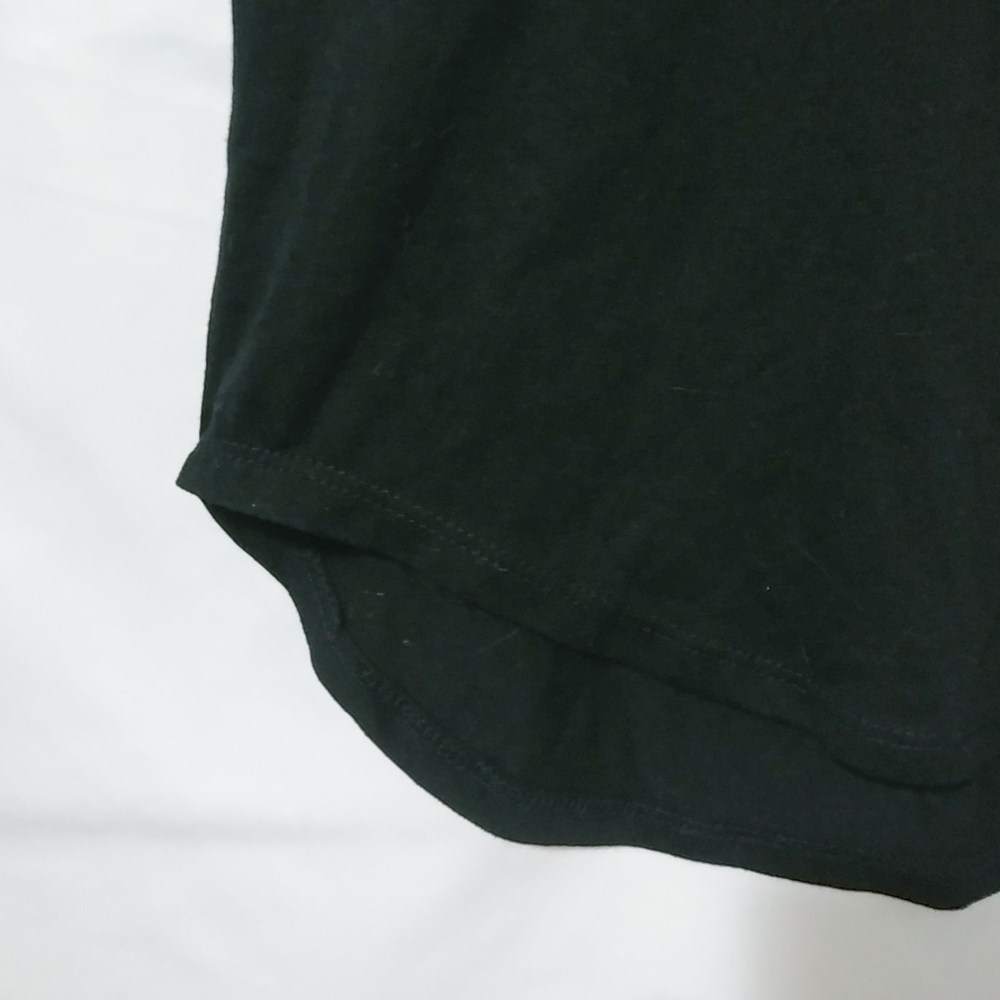 ALMOST FAMOUS Crave Fame S Black Strappy Front Top - Picture 4 of 6